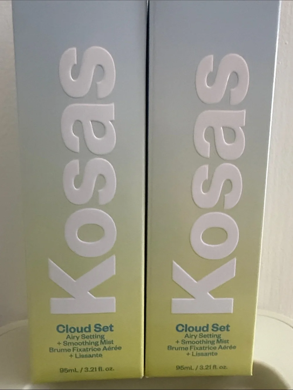 Set of 2 Kosas Cloud Set Airy Setting + Smoothing Mist